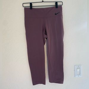 Nike Purple Capri Leggings Size M